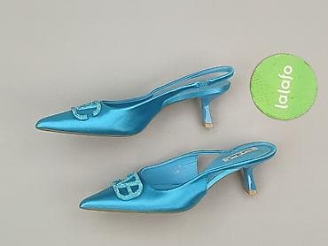 klapki hernes: Damskie czółenka/slingback Sweet Shoes - Model: 2800-S - Rozmiar: 40 — 2