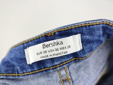 top z łańcuszkiem bershka: Bershka, Jeansy damskie, rozmiar M — 4
