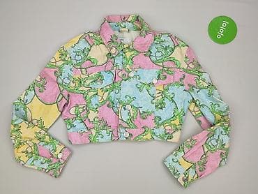 kurtka flek h: Bershka, Kurtka jeansowa damska, rozmiar S — 2