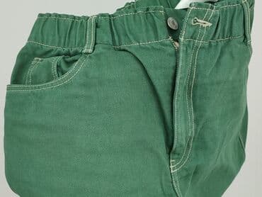 h m sweter w paski zielony: H&M, Spodnie materiałowe damskie, XL — 6