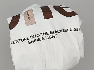 białe t shirty basic: One, T-shirt damski, rozmiar XL — 7