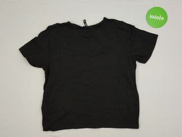 czarne t shirty ze złotym nadrukiem: T-shirt damski, rozmiar M — 4