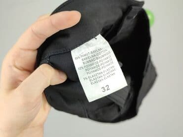 zara woskowane spodnie: Material trousers for women, size 2XS (EU 32) — 5