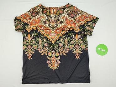 czarna bluza: T-shirt damski, rozmiar XL — 3