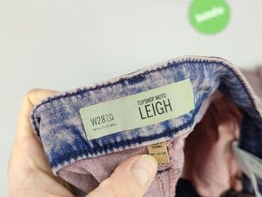 dżinsy w róże: Topshop, Jeansy damskie, rozmiar S — 4