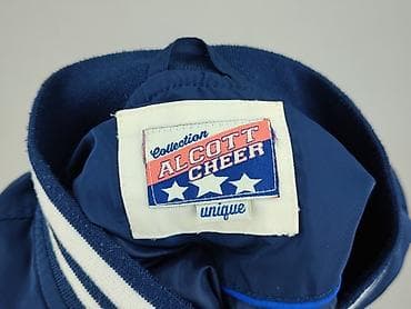 bomber jacket: Męska kurtka bomber/varsity Alcott Cheer – granatowa - Marka/linia — 5