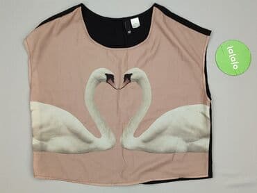 szara bluzka h m: H&M, Bluzka damska, rozmiar S — 2