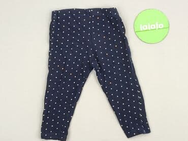 rajstopy czarne z wzorem: Leggings, 6-9 months, condition - Very good — 3