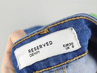 bootcut jeans reserved: Denim, Jeansy damskie, rozmiar S — 4