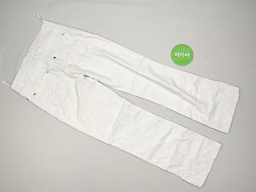 sprany jeans: Spodnie materiałowe damskie, rozmiar M — 3