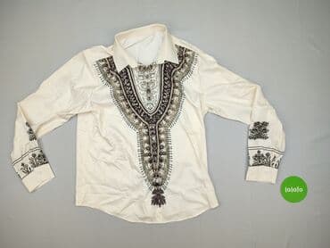 bluzka w paski c a: Women's blouse, size M (EU 38) — 2