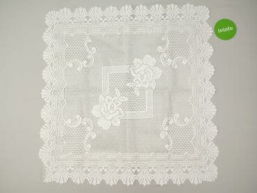 narzuta na łóżko: Serwetka 45 x 45, kolor - Biały, stan - Bardzo dobry — 2