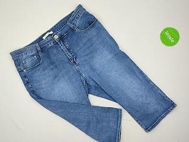 dżinsy straight regular: Spodnie 3/4 damskie, rozmiar 3XL — 2