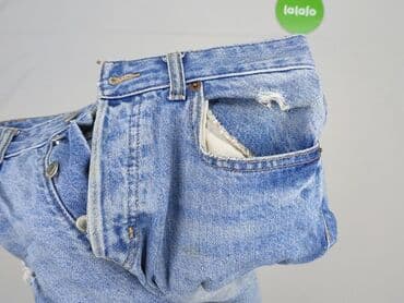 woskowane spodnie z wysokim stanem h m: H&M, Jeansy damskie, S — 5