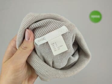 sukienka z prążkowanej dzianiny h: H&M, Golf damski, rozmiar S — 4