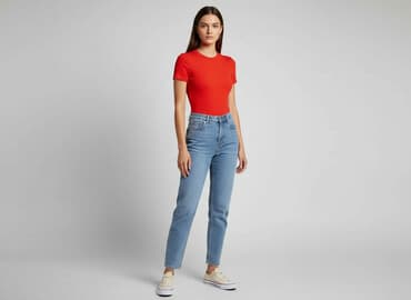 zara czerwone body: H&M, Body damskie, rozmiar S — 7