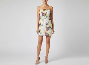 sukienka na wesele maxi długi rękaw: NLY Trend, Women`s dress, size M — 1