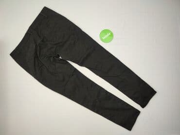 zara woskowane spodnie: Material trousers for women, size XS (EU 34) — 3