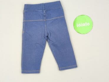 spodnie piżamowe hm: Denim pants, 3-6 months, condition - Perfect — 3