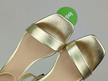 jakie buty do srebrnej sukienki: Sandals for women, 36 — 6