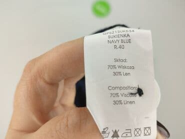 jaki kolor rajstop do granatowej sukienki: Greenpoint, Sukienka damska, rozmiar L — 5