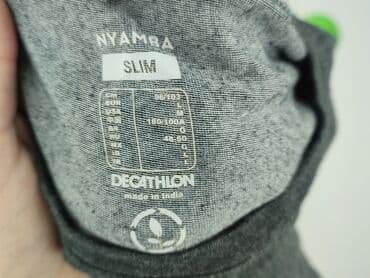 obcisla biale bluzki: Decathlon, Koszulka dla mężczyzn, M — 5