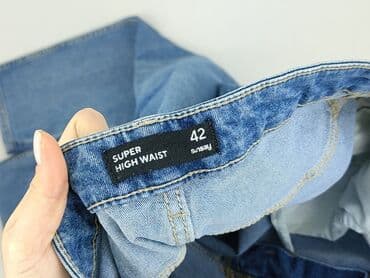 jeansy straight i regular damskie samsoe samsoe: Jeansy damskie, XL — 4