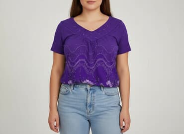 bluzka z reniferem dla dziewczynki: Europe Kids, Bluzka damska, rozmiar 2XL — 6