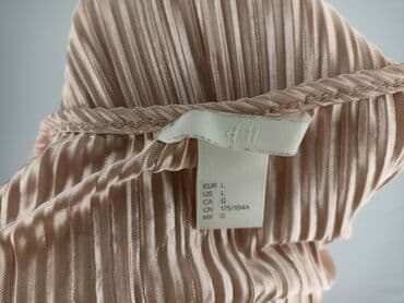 bluzka z przezroczystymi rękawami h m: H&M, Sukienka damska, rozmiar L — 4
