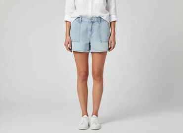 krótkie spodenki baggy: Szorty damskie, rozmiar L — 7