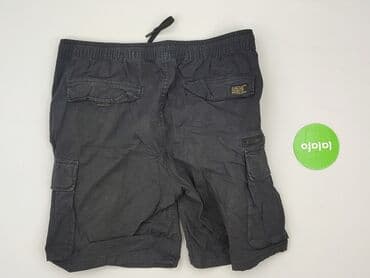 czarne jeansy pull bear: H&M, Szorty dla mężczyzn, M — 3