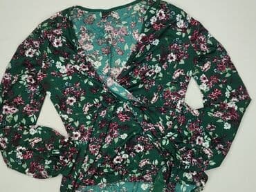 jaki krawat do zielonej sukienki: Gina Tricot, Bluzka damska, rozmiar S — 1