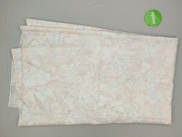 domek: Zasłony/Panel zasłonowy z oczkami – pastelowy, kwiatowy wzór - — 3