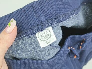 kamuflage spodnie: Sweatpants, Cool Club, 9-12 months, condition - Good — 4