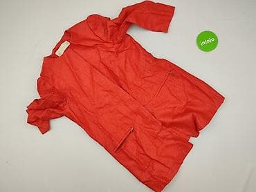 garnitur czerwony zara: Zara, Płaszcz damski, rozmiar L — 2