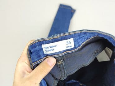 czarne spodnie damskie stradivarius: Sinsay, Jeansy damskie, rozmiar S — 4