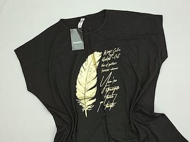 koszule plus size: Emamoda, T-shirt damski, rozmiar 4XL — 1