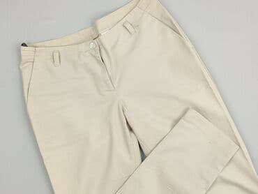 strona z używanymi ubraniami: Material trousers for women, size M — 2