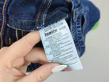 bluzki minecraft: Spodnie jeansowe, Lupilu, 3-4 lat, 104, stan - Bardzo dobry — 5