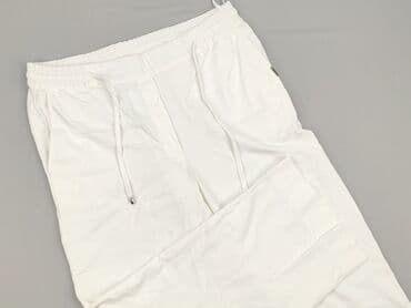 spodnie dla 50 latki: Spodnie materiałowe damskie, rozmiar 3XL — 1