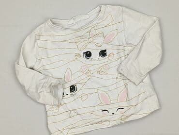 Bluzki: Bluzka, H&M, 1.5-2 lat, 86-92 cm, stan - Dobry