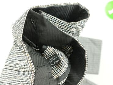 ubrania w pepitkę: Spodnie materiałowe damskie, rozmiar 3XL — 5