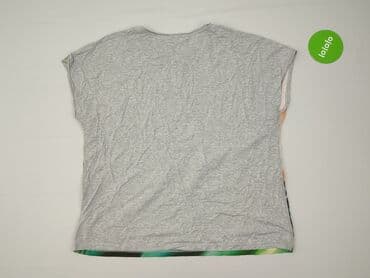 bluzki bawełniane dekolt łódka: T-shirt damski, rozmiar XL — 3