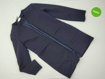 niebieska marynarka damska hm: H&M, Marynarka damska, rozmiar XS — 3