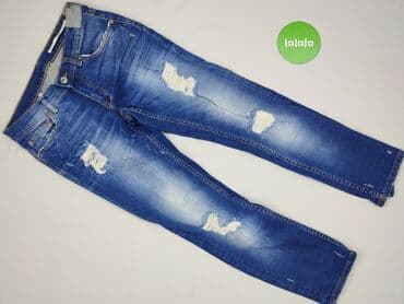 spodnie z poszarpanymi nogawkami zara: Zara, Jeansy damskie, rozmiar XS — 3