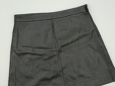 spódnice czarne eko skóra: Spódnica damska, rozmiar M — 1
