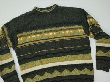 koszulka z prazkowanej dzianiny: Sweter, M, stan - Idealny — 1