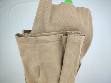 czarne legginsy ciążowe: H&M Mama, Spodnie materiałowe damskie, rozmiar L — 5