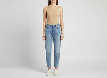 body z długim rękawem stradivarius: Stradivarius, Body damskie, rozmiar S — 7