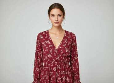 sukienka h m czerwona: H&M Divided, Sukienka damska, rozmiar S — 8